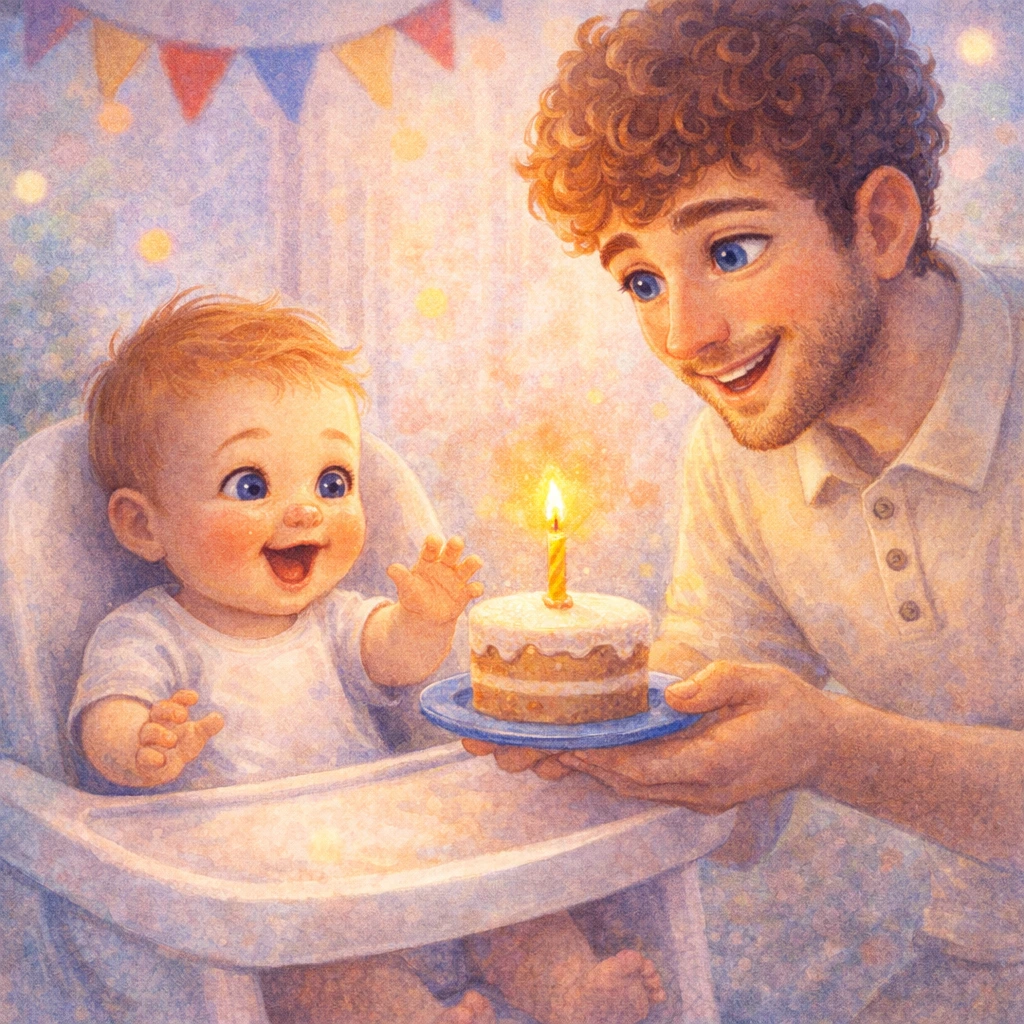 Big Hands, Little Hands personalized storybook example page 12
