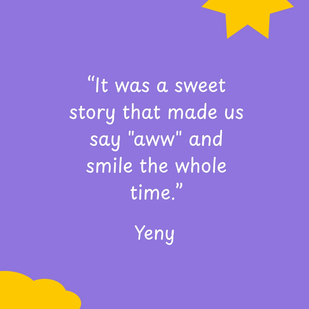 Big Hands, Little Hands personalized storybook testimonial