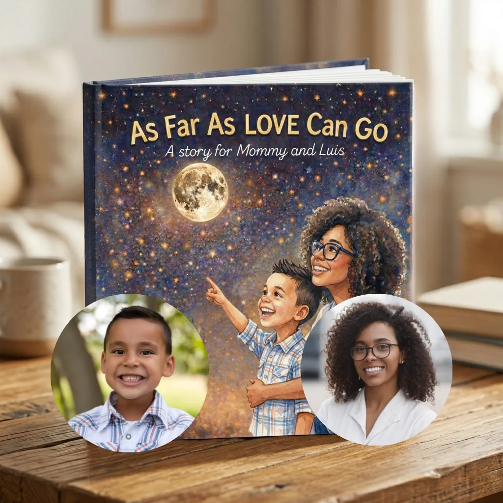 Side-by-side photo of the book